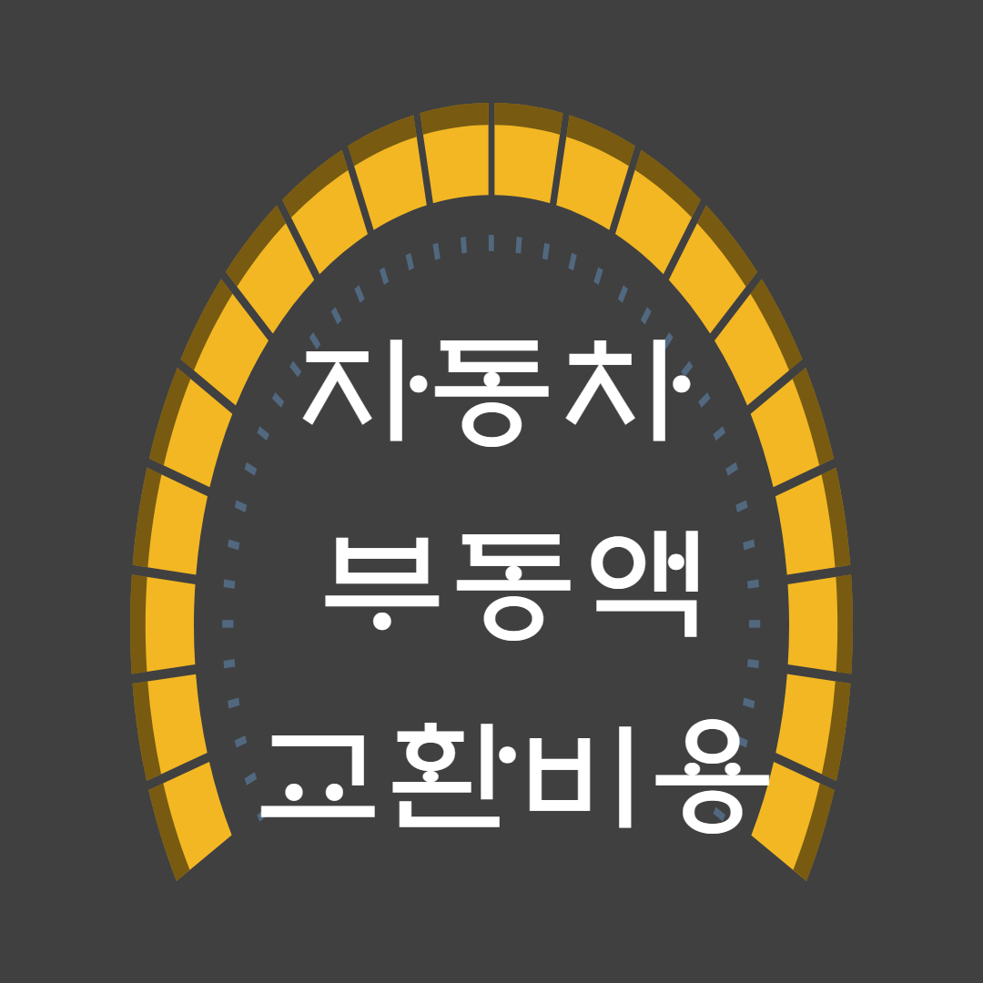 자동차-부동액-교환비용