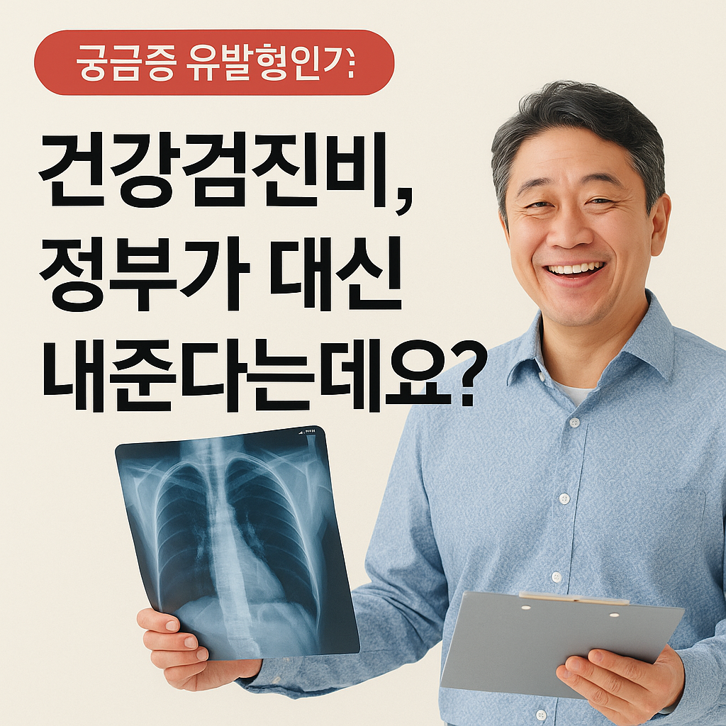 "자영업자 건강검진, 정부가 100% 지원? 지금 안 받으면 손해입니다!"