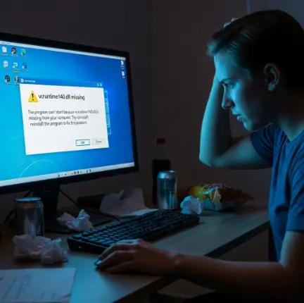 vcruntime140.dll 오류로 프로그램 시작 안 될 때-1