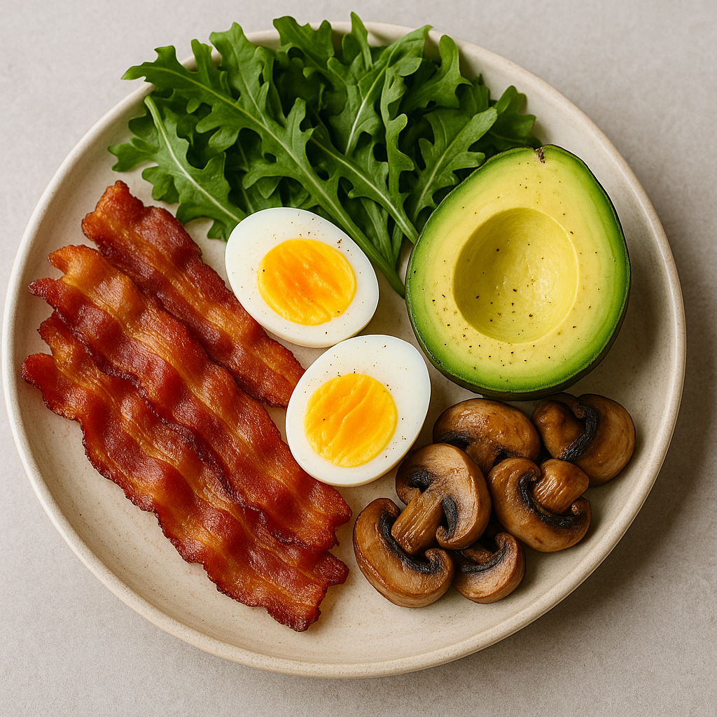 베이컨 달걀