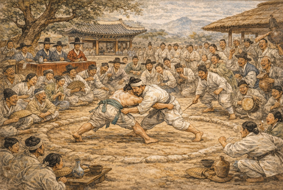 씨름도