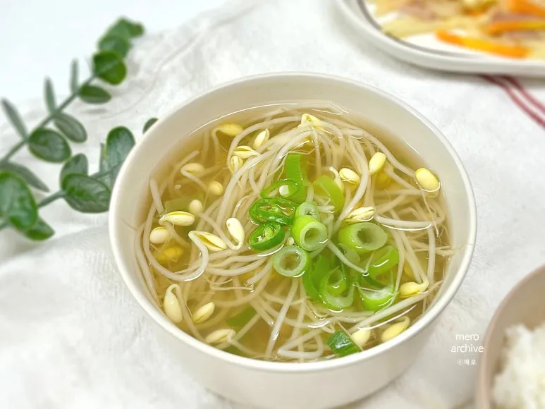 콩나물 데친 물 육수 활용 방법 꿀팁_7