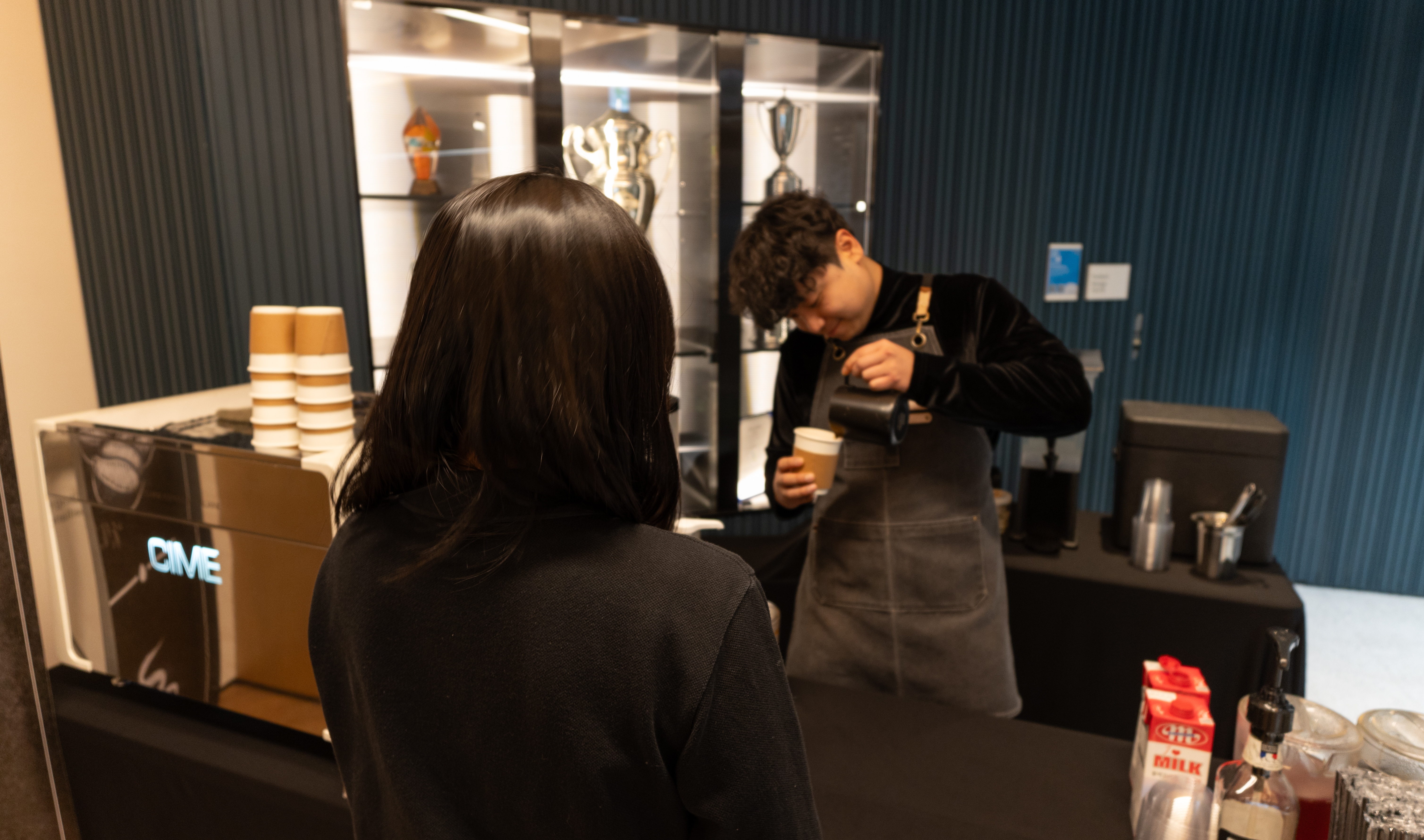 커피 케이터링 카페라떼