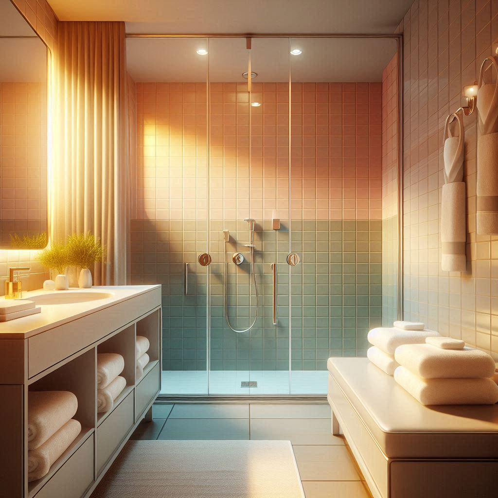 피부,체형관리 샵 배경