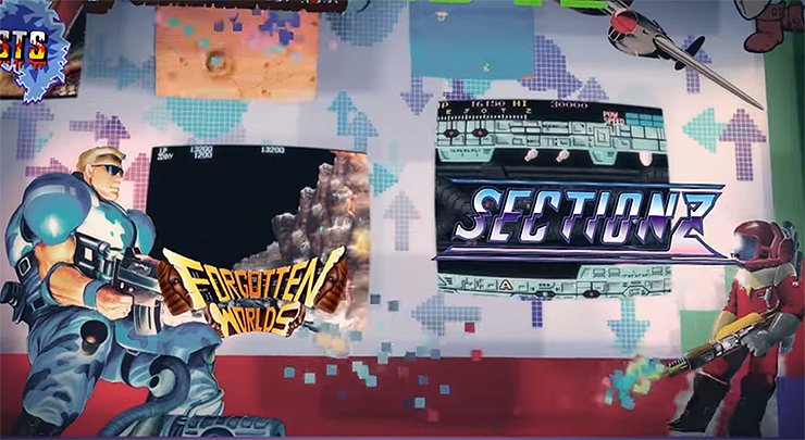 capcom-arcade-stadium-인트로-장면