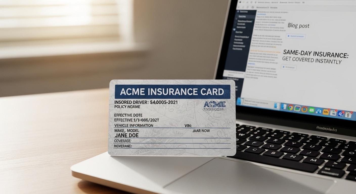 운전자보험 하루 당일