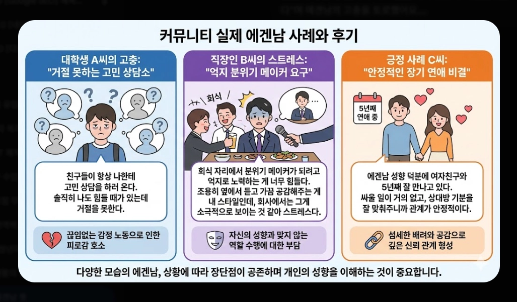에겐남 뜻 vs 테토남 비교 [2026 트렌드] 유래부터 핵심 특징 5가지 완벽 가이드