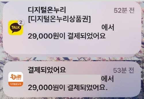 디지털온누리사용