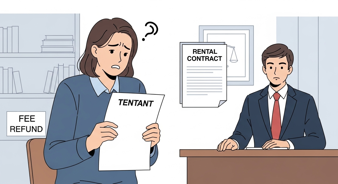 중개수수료, 중도퇴실, 세입자 권리