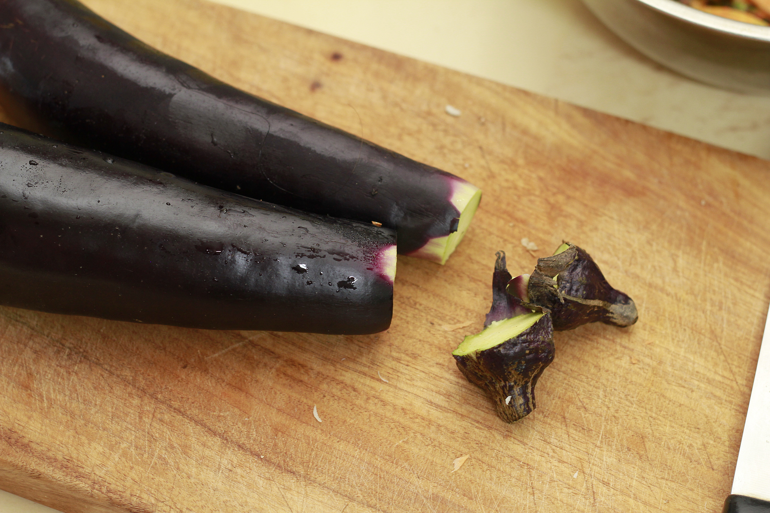 가지무침_찐가지나물무침