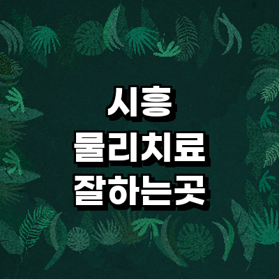 시흥시 정형외과