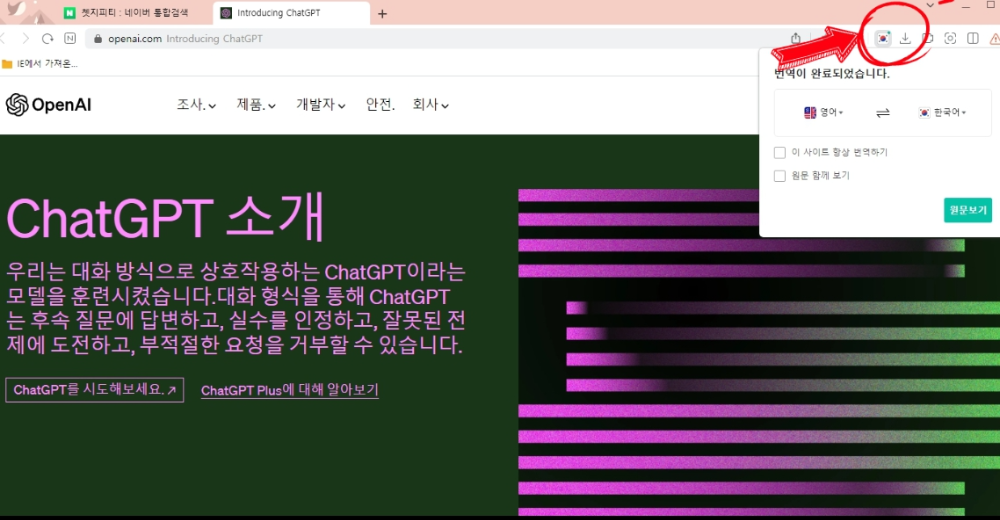 쳇Gpt 한국어 활용 사용방법