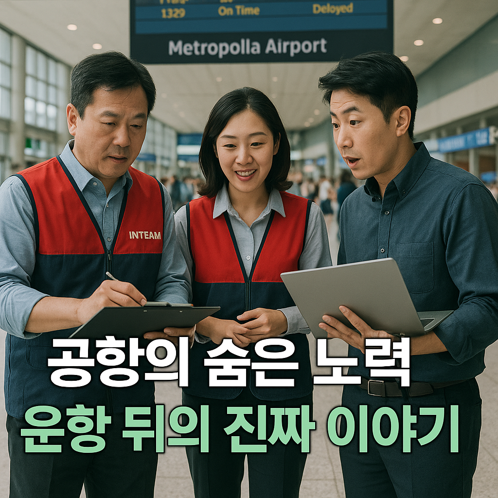 공항의 숨은 조력자들은 존재감없이 희생만 강요받아야 하는가