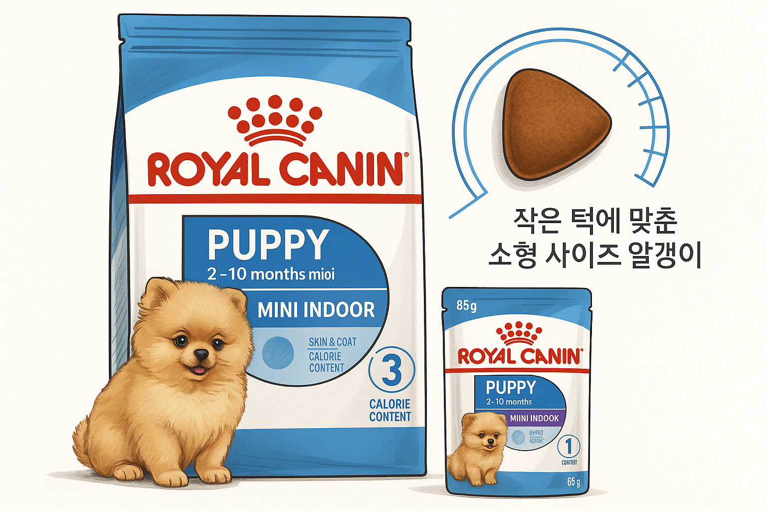 로얄 캐닌 미니 인도어 퍼피 사료