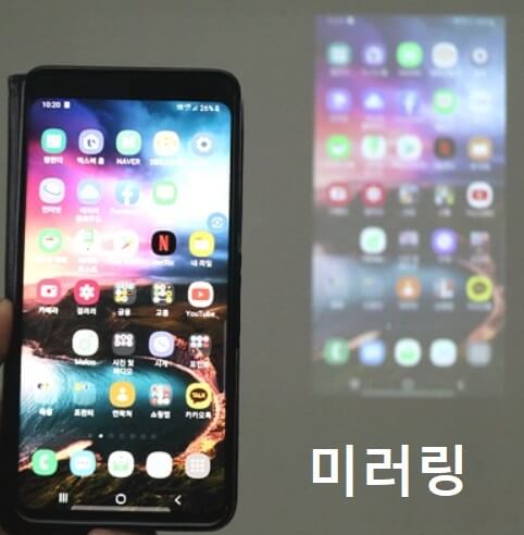 미러링기능