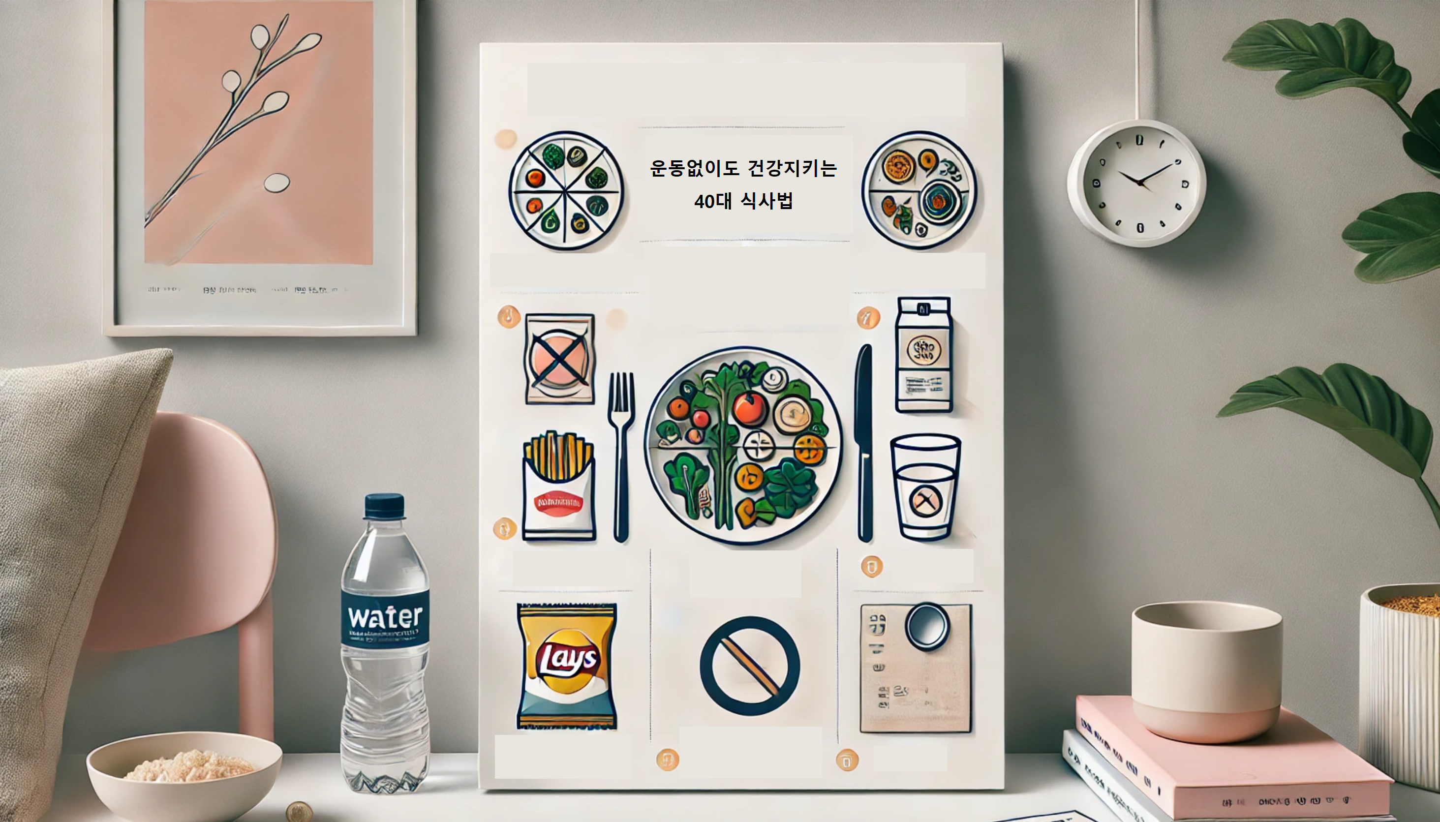 운동 없이도 건강 지키는 40대 식사법 핵심 3가지