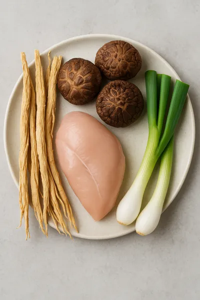 황기와 인삼이 주는 기력 보강