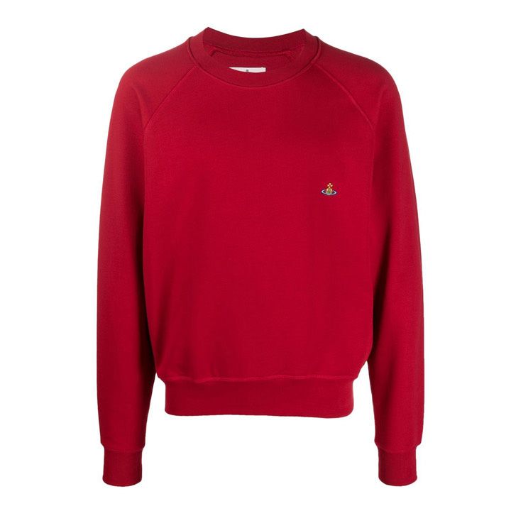 비비안웨스트우드 22FW ORB 자수 로고 여성 맨투맨 H407 3I010004 J0006