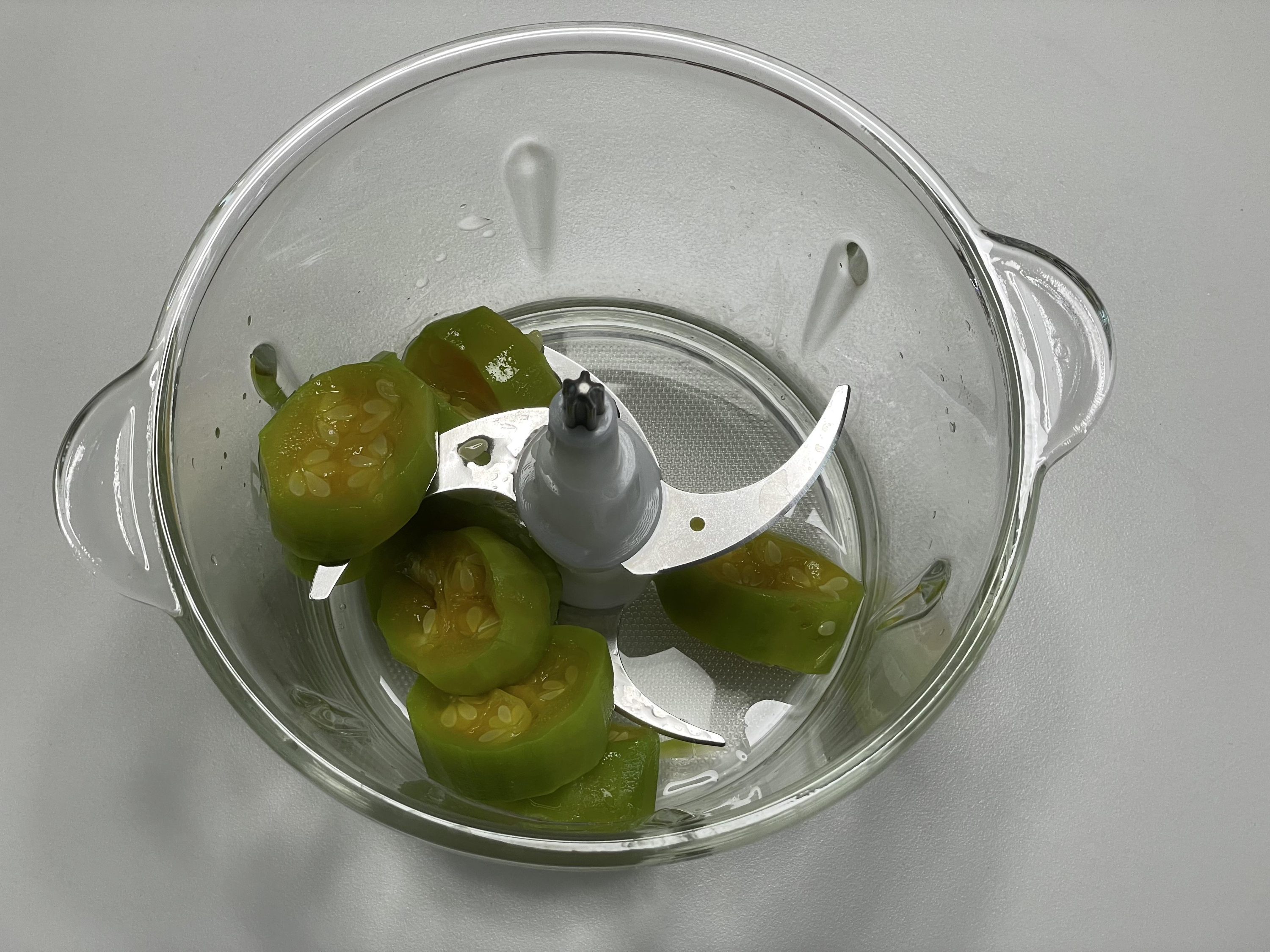 초기, 중기 이유식 애호박 토핑 큐브