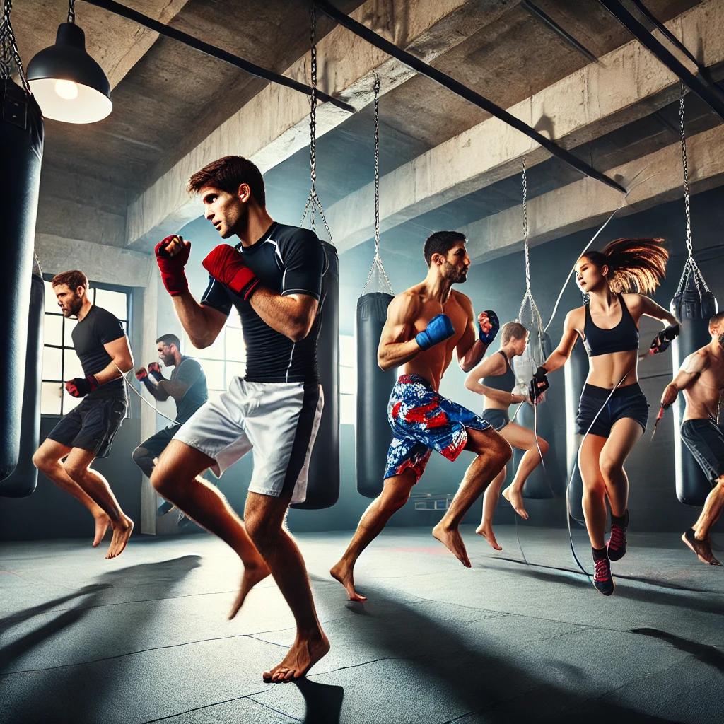 용암킥복싱주짓수줄넘기 팀스타일