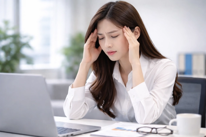 쉰 목소리가 오래 지속돼요