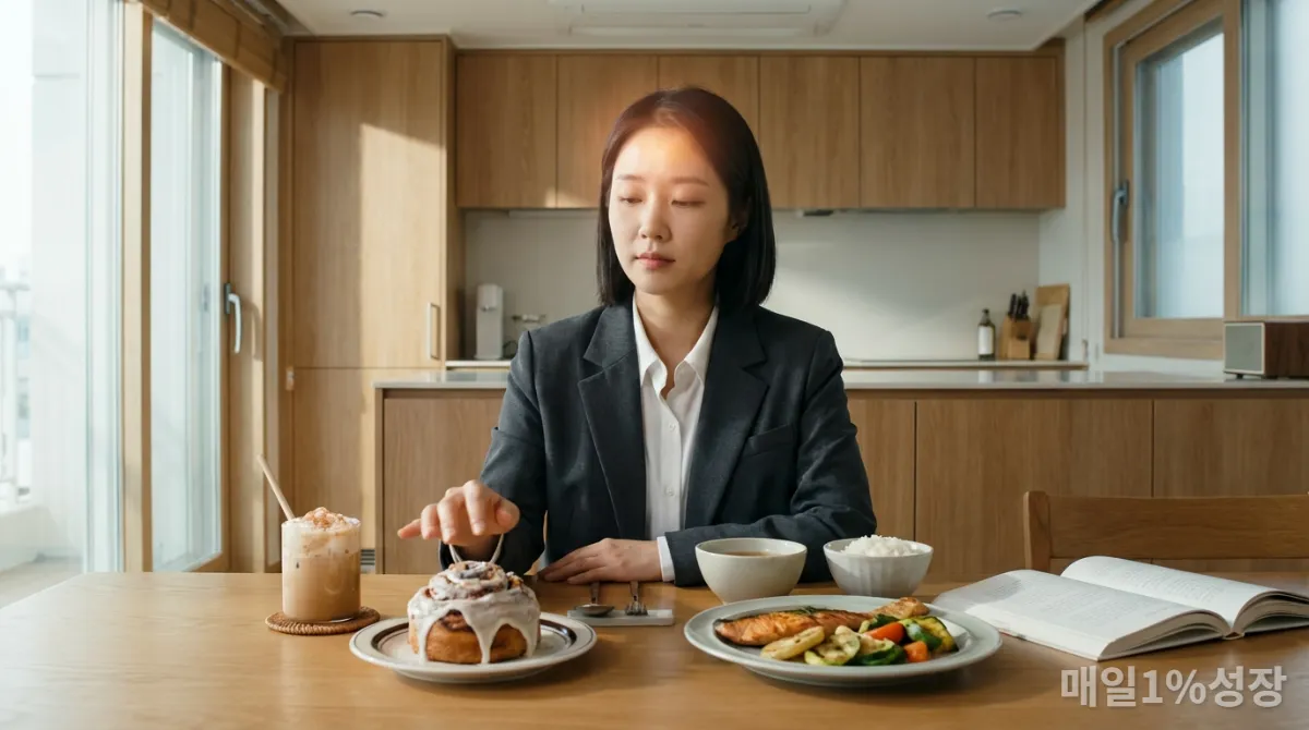 자기 통제력을 발휘하여 신중하게 선택하는 한국인