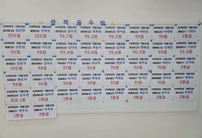 국풍2000학원 경산펜타힐즈관