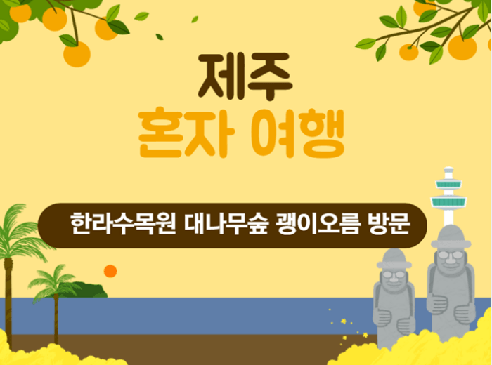 제주 혼자 여행
