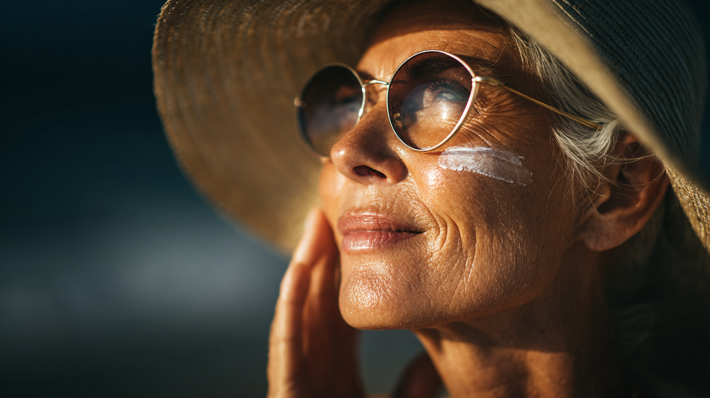 중년여성 여름 피부 관리