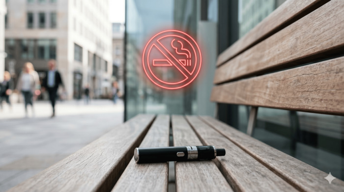 비흡연구역 과태료 10만원 공공벤치 전자담배