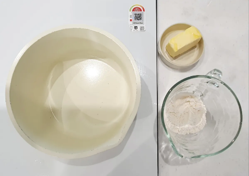 버터-밀가루-준비