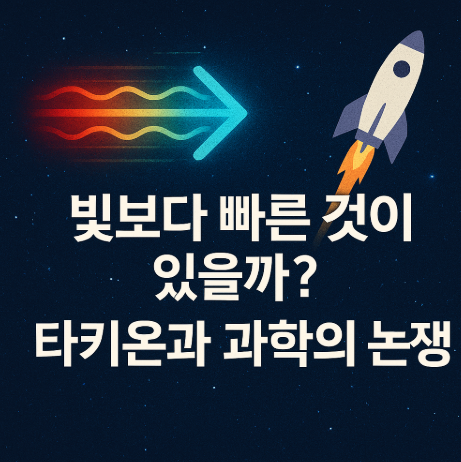 빛보다 빠른것이 있을까?