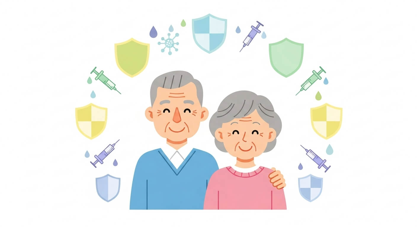 노년층 예방접종 필수 리스트 (무료 포함)