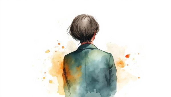 INFP는 상처를 받았다고 해서 바로 싸우거나 논쟁을 걸지 않습니다. 대신, 천천히, 그러나 확실하게 물러납니다에 관한 그림입니다
