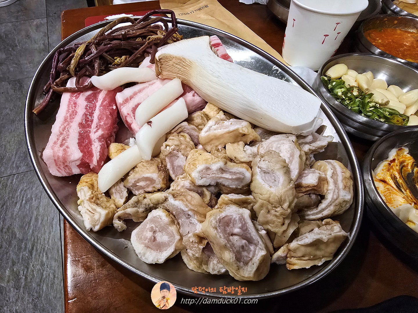 생막창 + 생삼겹살