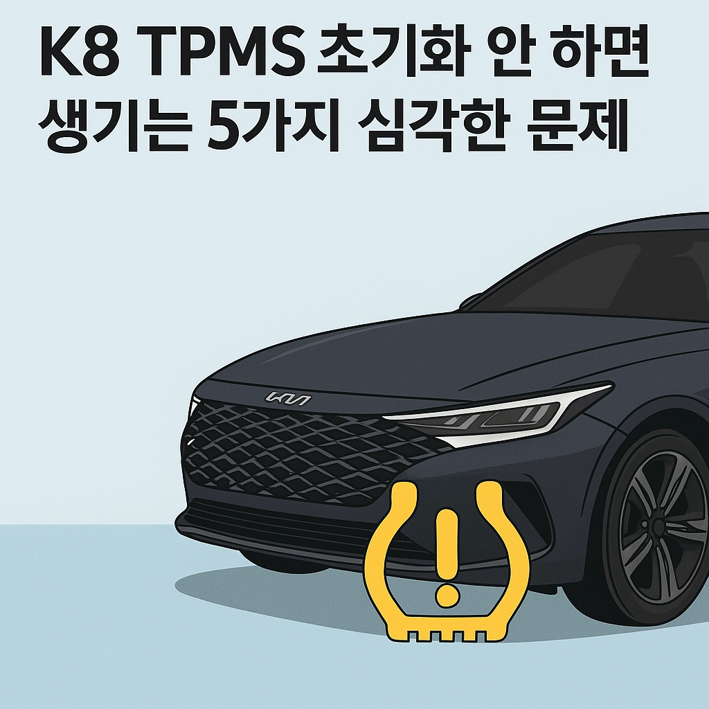 K8 TPMS 초기화 안 하면 생기는 5가지 심각한 문제