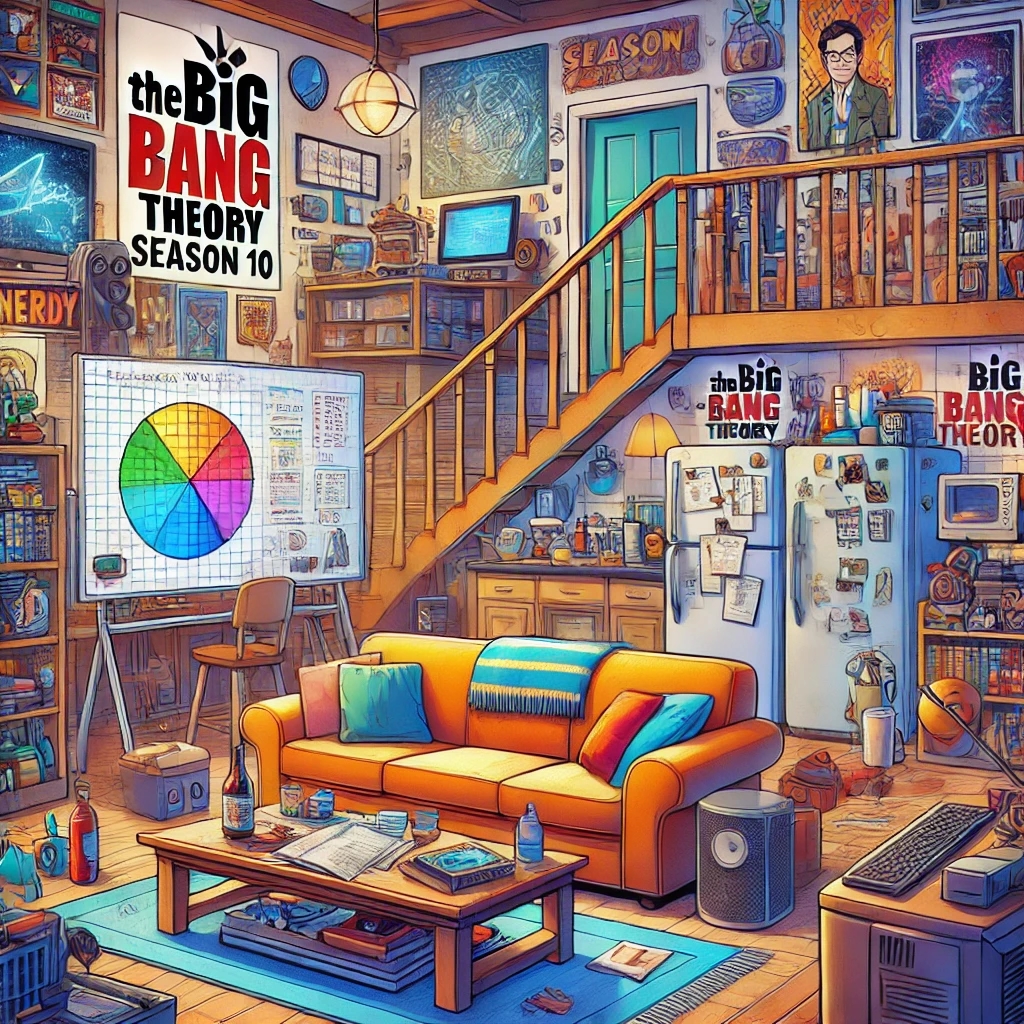 미국 드라마 '빅뱅 이론' 시즌 10 연상시키는 이미지