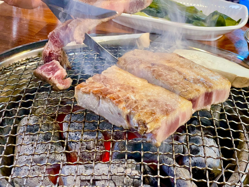 진영 맛집 대식가 2900 돼지껍데기