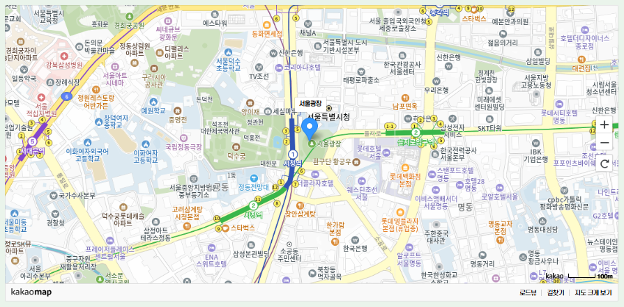 문화가 흐르는 서울광장