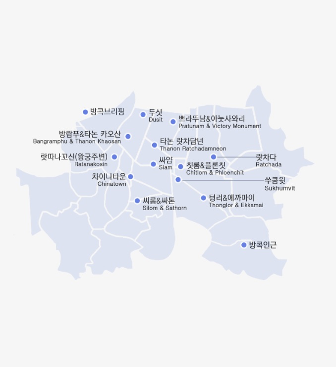 방콕지도