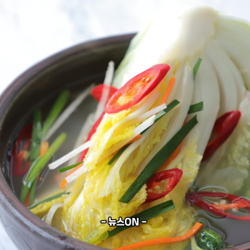 백김치 맛있게 담는법