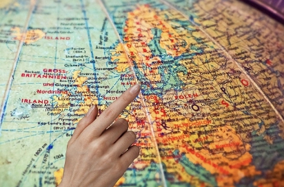 출국납부금 환급 -지구본 사진