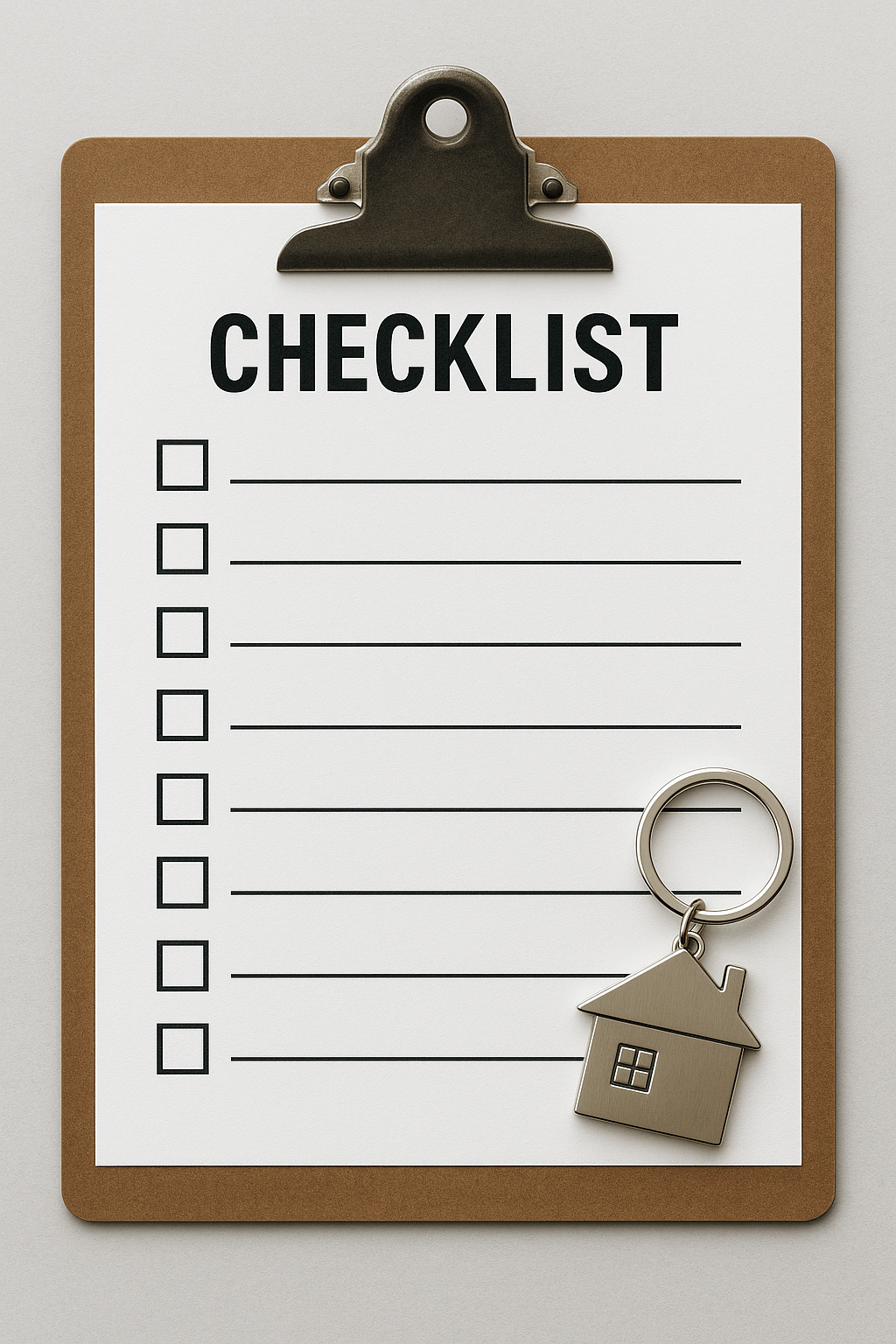 직접 집을 보러갈 때 확인해야 할 항목에 대한 사진