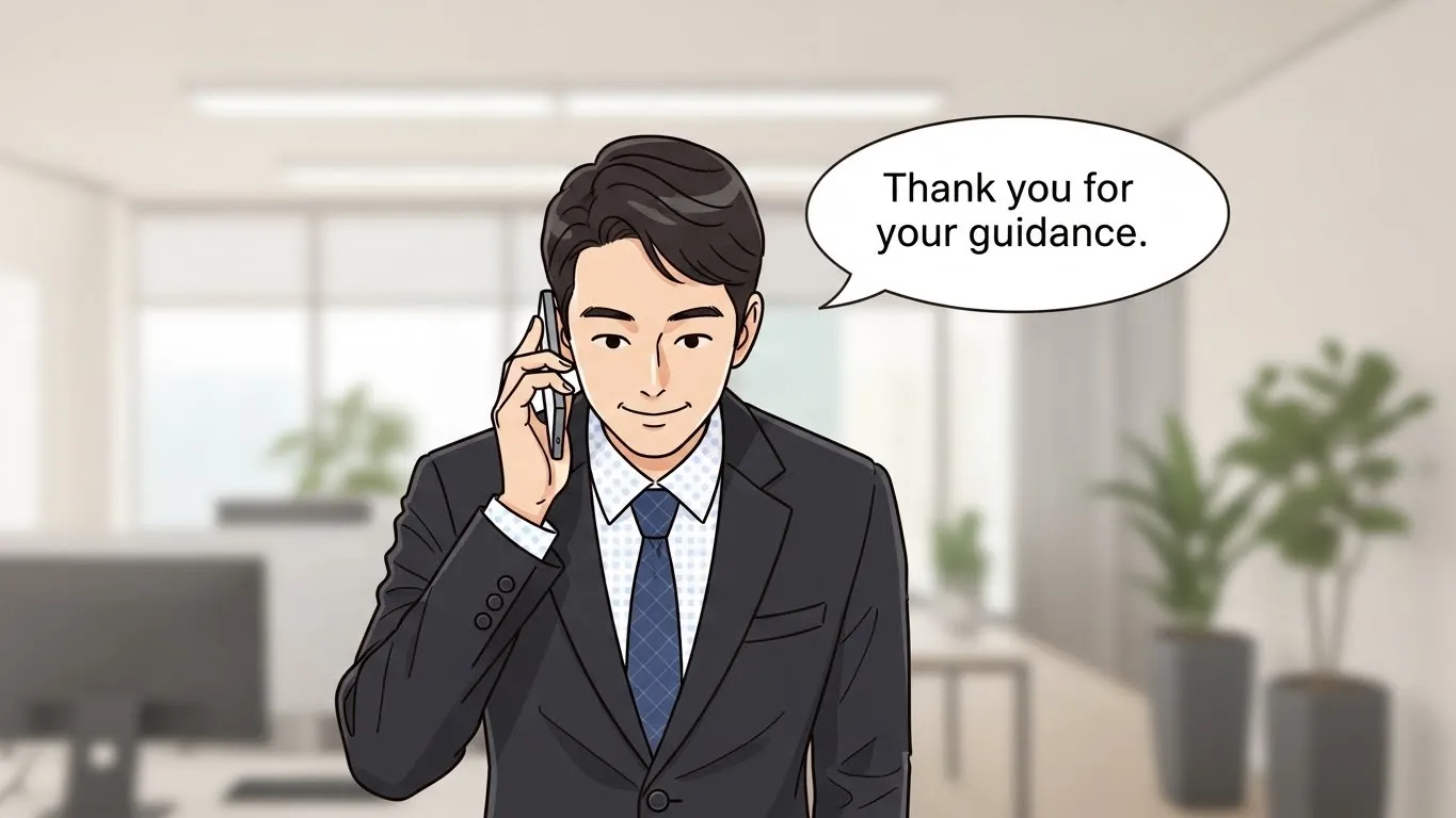 상사·거래처 인사말