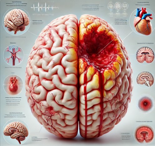 뇌혈관 질환 관련 설명 이미지