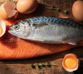 비타민D 절대 강자 고등어, 연어