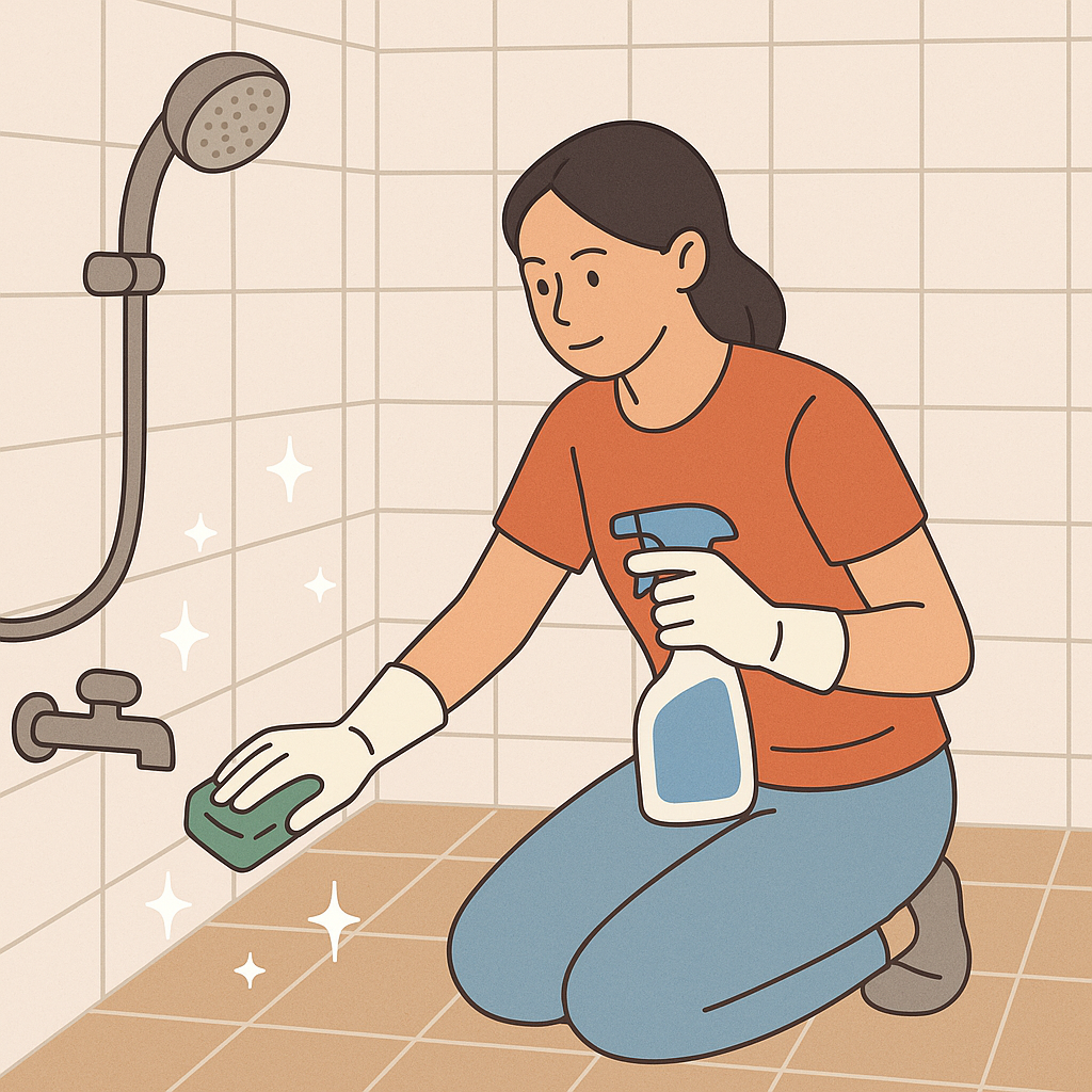 욕실 곰팡이 제거제 효과, 제대로 쓰면 달라집니다