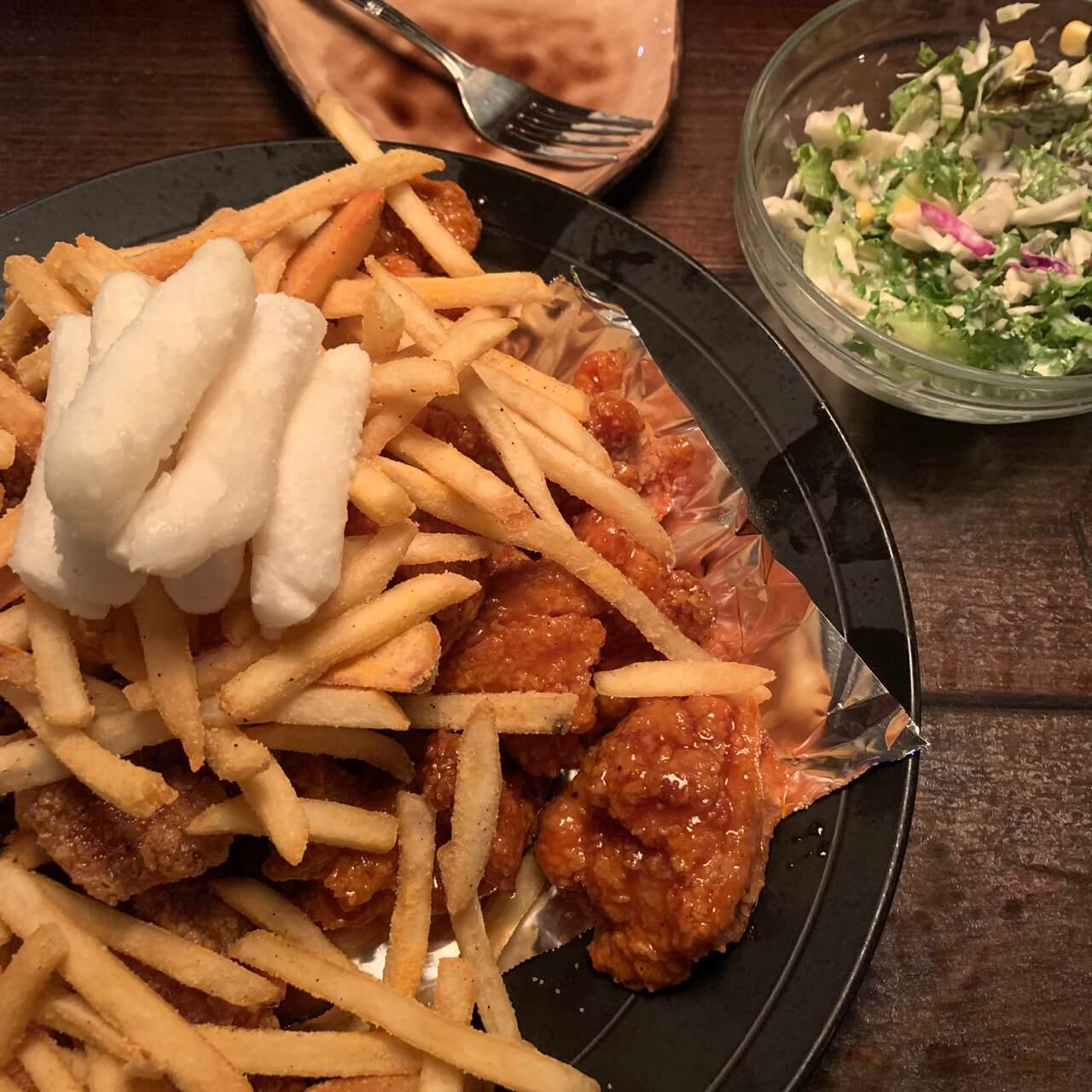 아웃닭 후라이드 순살 치킨