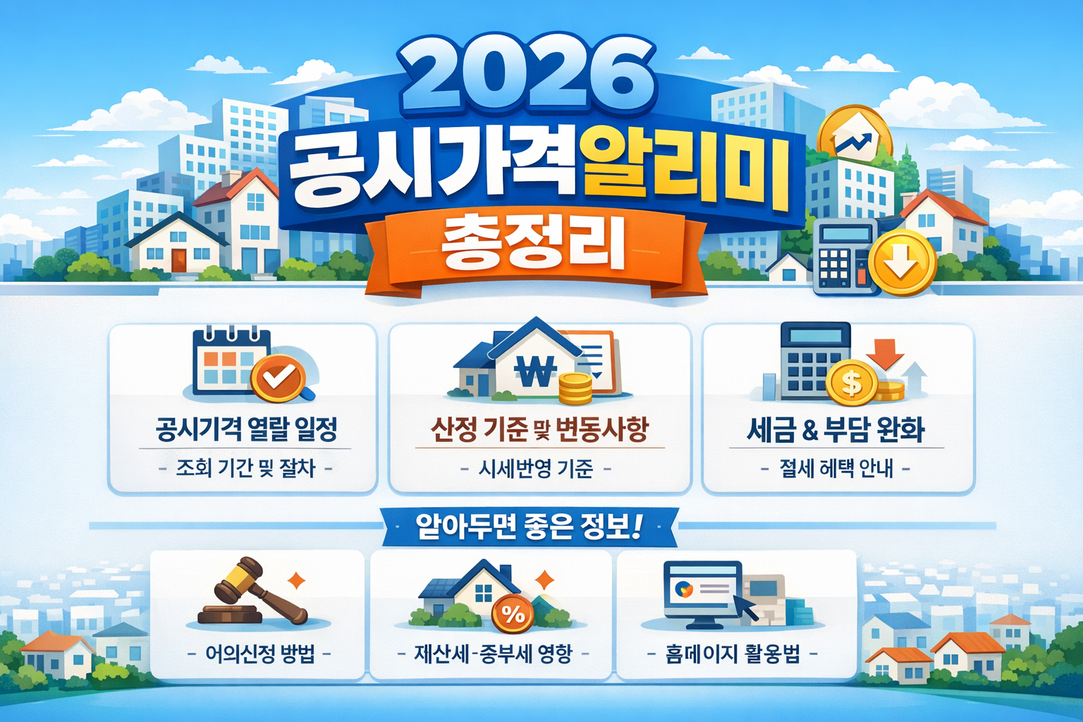2026 공시가격알리미 총정리 공동주택가격 조회·의견제출·세금 영향 한 번에 보기