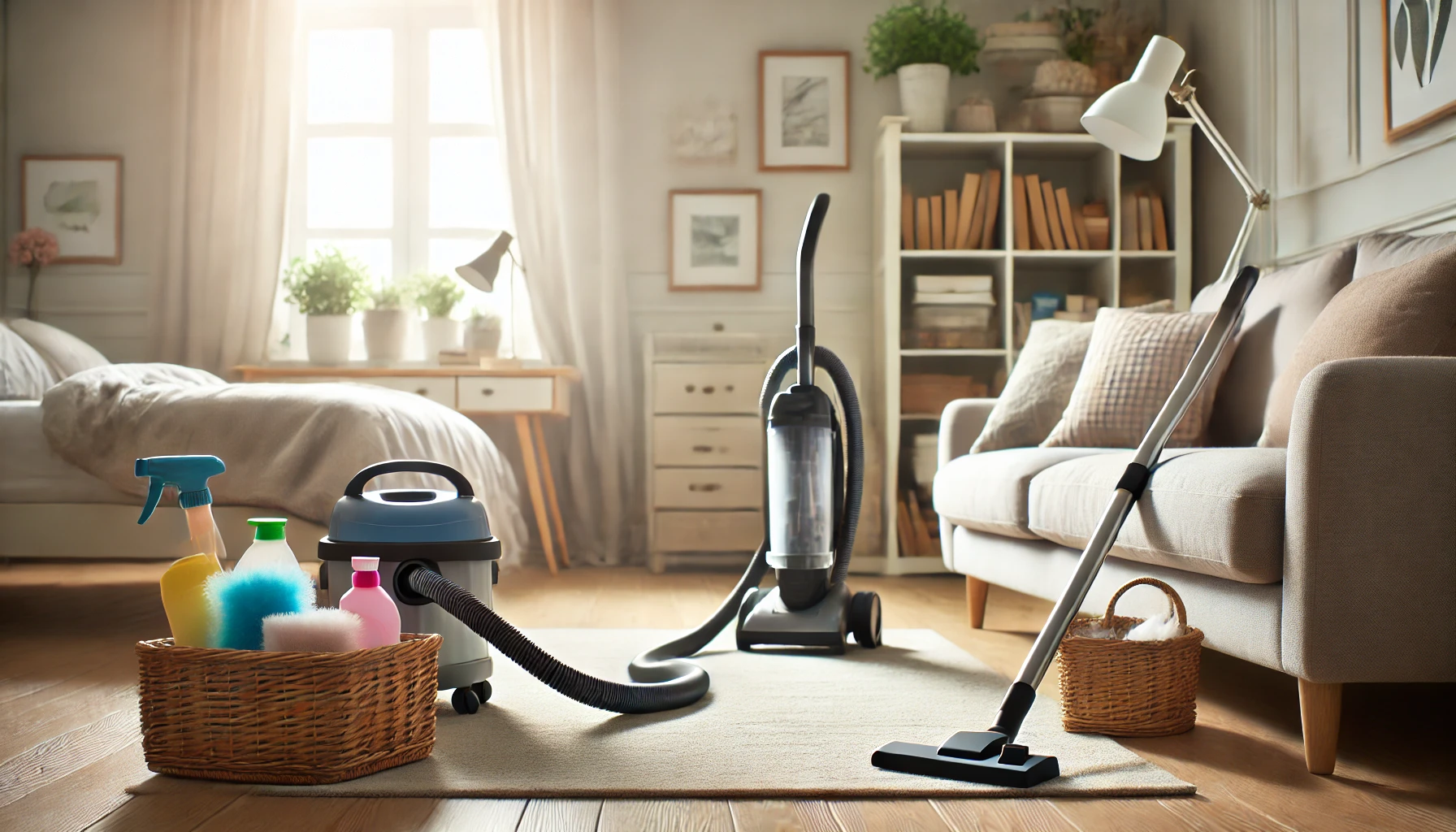 거실 및 방 청소 꿀팁